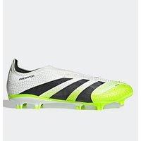 Adidas Mens Predator League Laceless Firm Ground Football Boots - White