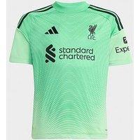 Adidas Liverpool Junior 25/26 Home Goal Keeper Stadium Replica Shirt - Green