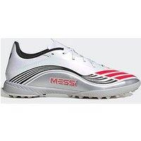 Adidas Mens F50 Messi League Astro Turf Football Boots - White