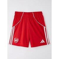 Adidas Arsenal Junior 25/26 Home Alternate Stadium Shorts - Red