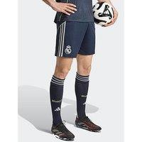 Adidas Mens Real Madrid 25/26 Away Stadium Replica Shorts - Navy