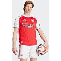 Adidas Arsenal Mens 25/26 Home Authentic Replica Shirt - Red
