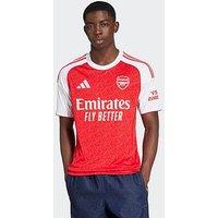 Adidas Arsenal Mens 25/26 Home Stadium Replica Shirt -Red