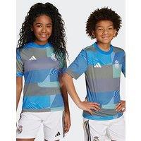 Adidas Junior Real Madrid Training Jersey - Blue