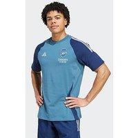 Adidas Mens Arsenal Trainingwear Tee - Blue