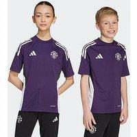 Adidas Junior Manchester United Training Jersey - Purple