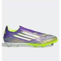 Adidas Mens F50 League Laceless Firm Ground Football Boots - Purple