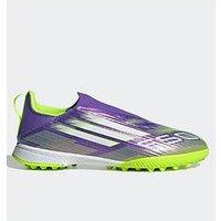 Adidas Junior F50 League Laceless Firm Ground Football Boots - Purple