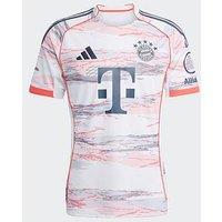 Adidas Bayern Mens 25/26 Away Stadium Replica Shirt - White
