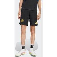 Adidas Junior Manchester United Tiro 25 Competition Training Short - Black