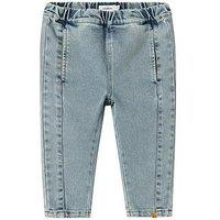 Lil Atelier Mini Boys Baggy Jeans - Blue