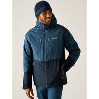 Regatta Mens Highton Stretch Padded Waterproof Insulated Jacket - Blue