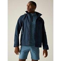 Regatta Mens Matt Ii Waterproof Shell Jacket - Navy