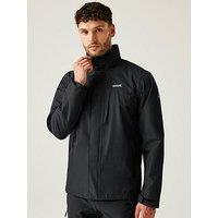 Regatta Mens Matt Ii Waterproof Shell Jacket - Black