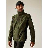 Regatta Mens Matt Ii Waterproof Shell Jacket - Green