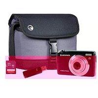 Agfa Dc8200 Camera Kit With Sandisk 32Gb Sd, Card Reader & Shoulder Bag - Black