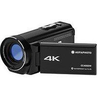 Agfa Photo Realimove Cc4000W 4K Waterproof Camcorder - Black