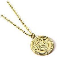 Manchester City Football Club Gold Tone Crest Necklace