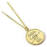 Arsenal Football Club Gold Tone Crest Necklace