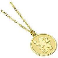 Chelsea Football Club Gold Tone Crest Necklace