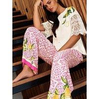 B By Ted Baker Ted Baker June Pink Lem Tee Pyjama - Pink