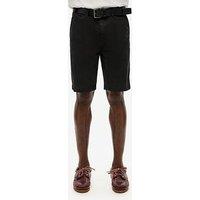 Superdry Vintage International Chino Shorts - Black