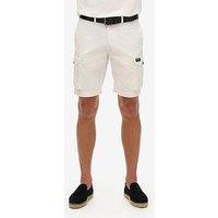 Superdry Parachute Light Shorts - White