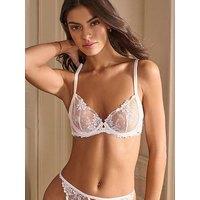 Lipsy Bridal Floral Lace Non Padded - White