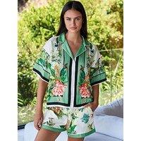 B By Ted Baker Ted Baker June Kew Pyjama Set - Green