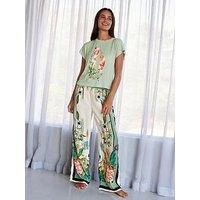 B By Ted Baker Ted Baker June Kew Tee Pj - Green