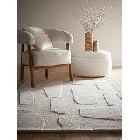 Very Home Sculpted Wool Stone Rug