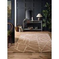 The Very Collection Kintsugi Taupe Wool Rug