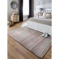 Very Home Fine Stripes Beige Rug