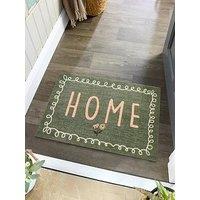 Very Home My Home In Bloom Doormat - Multi