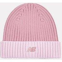 New Balance Kids Contrast Beanie - Pink