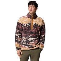 Columbia Men'S Helvetia Ii Printed Half Snap Fleece - Brown