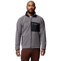 Columbia Men'S Fast Trek Overlay Full Zip Fleece - Grey