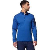 Columbia Men'S Tech Knit 1/4 Zip - Blue