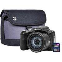 Kodak Pixpro Az425 Astro 20Mp 42X Zoom Bridge Camera - Black - Camera + 32Gb Sd Card + Case