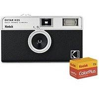 Kodak Ektar H35 Film Camera With 36 Exposure Film Pack - Black