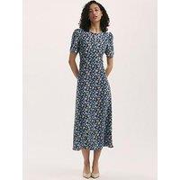 Finery Marie Midi Dress - Blue
