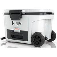 Ninja Frostvault 45Qt/42L Wheeled Cooler With Dry Zone, Cloud White Fb245Ukwh / Fb245Euwh