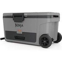 Ninja Frostvault 65Qt/61L Wheeled Cooler With Dry Zone, Cloud White Fb265Euukwh