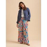 Brakeburn Navy Ruffle Neck Jacket