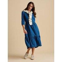 Brakeburn Jetty Midi Dress - Navy