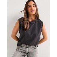 Levi'S Boxy Tank - Caviar Slub - Black