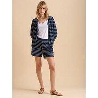 Brakeburn Navy Stripe Short