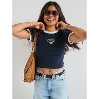 Levi'S Graphic Ringer Mini T-Shirt - Multicolour Eagle N Dark Sapphire - Blue