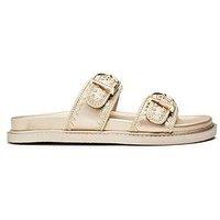 Moda In Pelle Kerriki Buckle Sandal - Gold