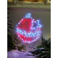Festive Twinkling Christmas Bauble Light Indoor/Outdoor